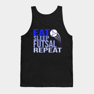 Eat Sleep Futsal Repeat Tank Top